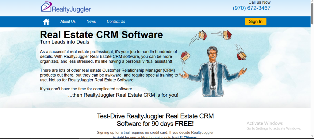 Real estate back office software realty juggler