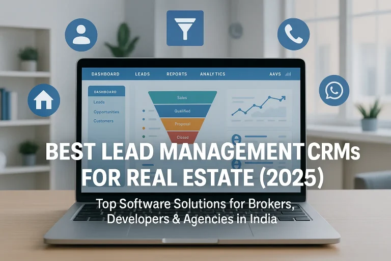 top real estate lead management software India