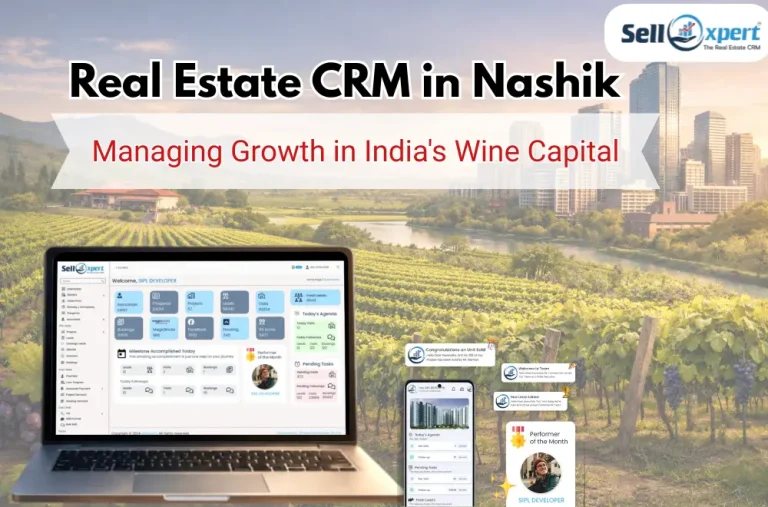 All-in-one real estate CRM in Nashik for developers to track leads, bookings, and project performance.