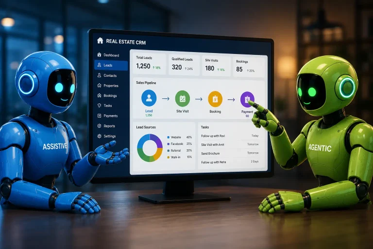 Agentic AI vs Assistive AI in Real Estate CRM