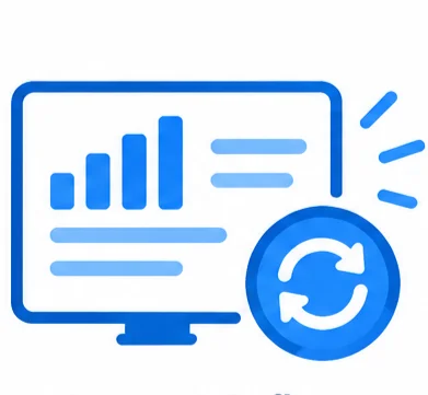 Reports Reflect Real-Time Status